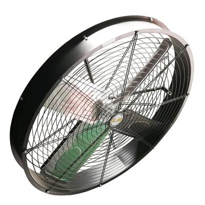 China 1220mm/48inch Warehouse Exhaust Fan Ceiling Fan Greenhouse Poultry Exhaust Hammer Ventilation Fan for Badminton Court for sale