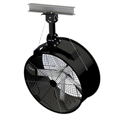 China Large warehouse 33inch industrial exhaust dc fan ventilating industrial wall mounted fan hvls ceiling fans for sale