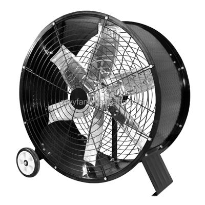 China High power industrial commercial large size axial ventilation warehouse fan mobile exhaust fan for sale