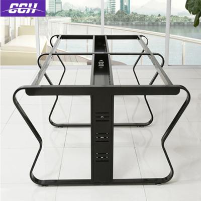 China Modern Metal Cafe Chrome Dining Height Table Legs Steel Table Base Bracket for sale