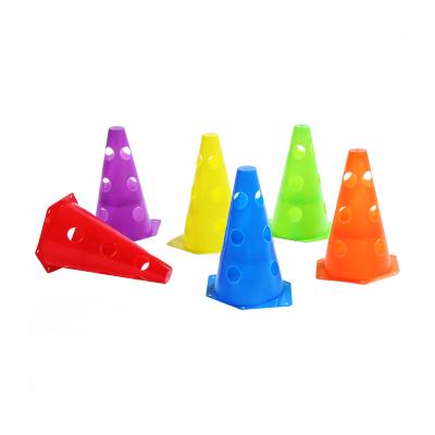 China Durable Plastic Multicolor Agility Cones Speed ​​Training Cones Agility Drill Training Field Marker T for sale