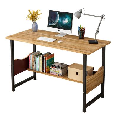 China New Style Adjustable Hot Sale Simple (Height) Computer Desk With Shelf Computer Desks (New) for sale