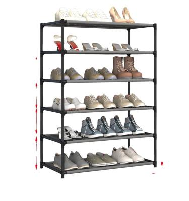 China New Style Adjustable Hot Selling Single Shoe Rack Display (Size) Retail Shoes Rack Box Cabinet Storage for sale