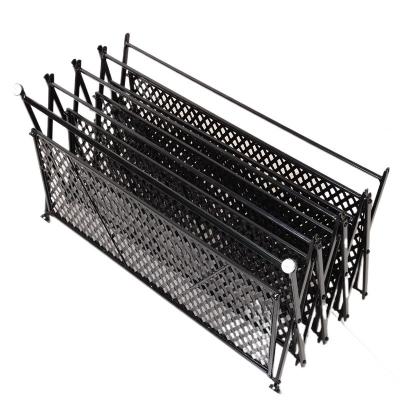 China 2021 Product Hot Promotion Adjustable Stackable Detachable Shoe Rack Stainless Steel Shoe Rack Display Rack (Height) for sale