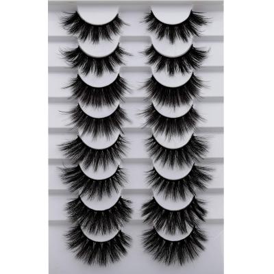 China 25-30 Times Free Sample Siberian Private Label Wholesale Hair Lashes Good Qulity Cruelty Free Mink 25mm Tapered 3d Eyelashes for sale