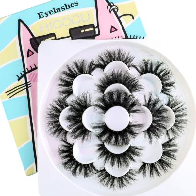 China 25-30 times Qingdao nicetime false eyelash seller 16mm 25mm natural 13 flower tray 18 y 20mm 100% make mink short fluffy eyelashes for sale