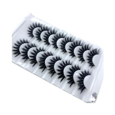 China Long lashes3d natural mink eyelash wholesale seller with custom packaging sellers 25mm 100% mink eyelashes show individual eyelash for sale