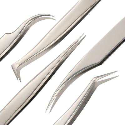 China Wholesale different high quality staleks makeup eyelash extension eyelash tweezers for sale