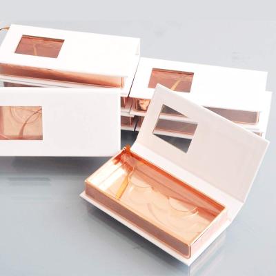 China 25-30 times factory price cheap marble mink eyelash packaging box custom-lash-packaging-box for sale