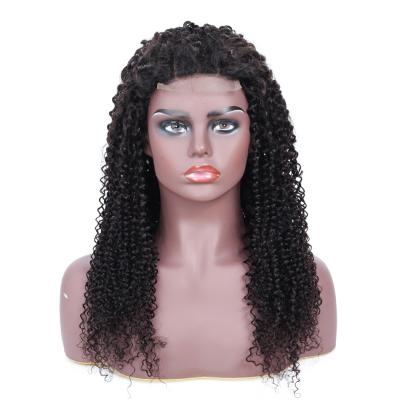 China Remy Virgin Brazilian Hair Kinky Curly Wig Virgin Hair Vendor 4*4 Lace Closure Wig 10A Malaysian French Curly Quality Hair for sale