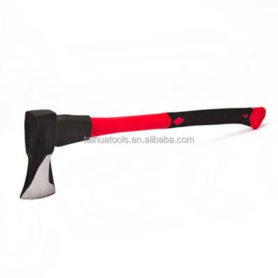 China 2kg wooden splitting ax with fiberglass handle for sale