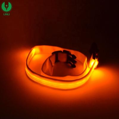 China Wholesale Outdoor Security Safety Sports Led Elastic Belt, Sports Customs Lead Belt for sale