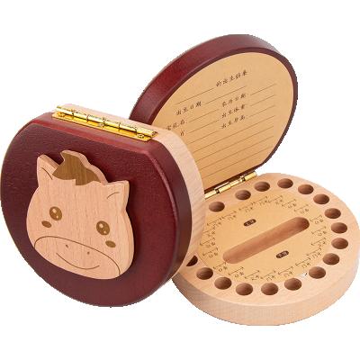 China China 2021 new baby toothbox wooden crafts for kids for sale