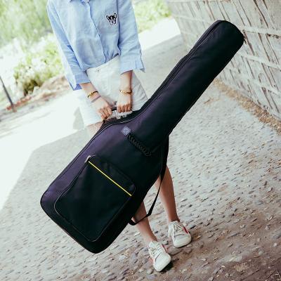 China Low Gitar / OEM Customized Logo Music Full Size Electric Guitar Case Carry Bag Musical Instruments Bags for sale