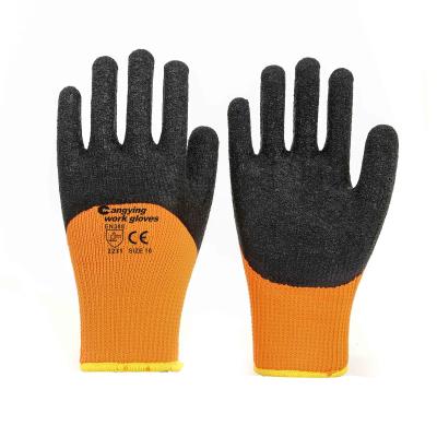 China Half coated latex gloves manufacturer online shopping heavy duty coated working gloves china for sale