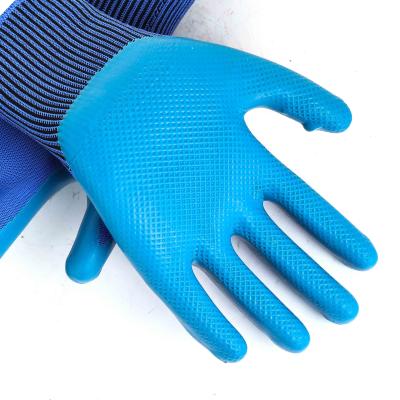 China China Factory New Products General Handling Anti Slip And Good Grip Mechanic Hand Gloves Latex Nylon Gloves for sale