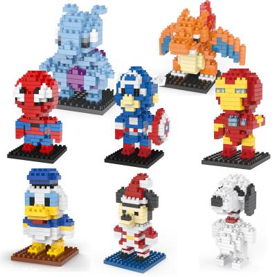 China Children Playing 2021 New Wisehawk Building Block Superhero Action Number Educational Plastic Toys For Children for sale