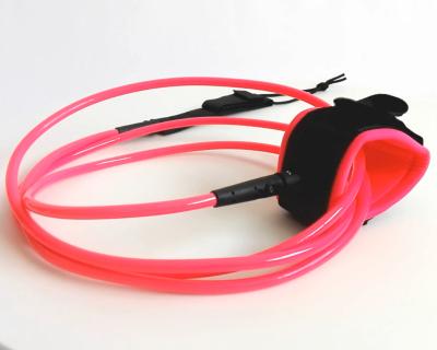 China Hot Sale Unisex Surfboard Leash Surf Legrope Double Swivels Straight 6ft*7mm for sale