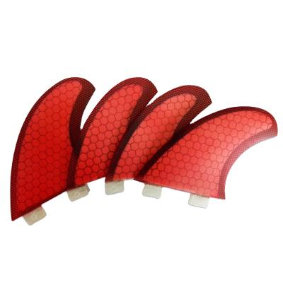 China Center Fin/TRI Fin FS/Future Fin Set Carbon Fiberglass Ejector Single Net Custom Plastic Honeycomb Fin for sale