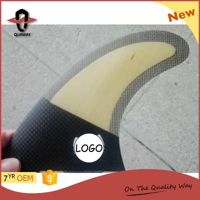 China Customizable Carbon Honeycomb Straight Line Shortboard Center Fin / SIP Single Fin for sale