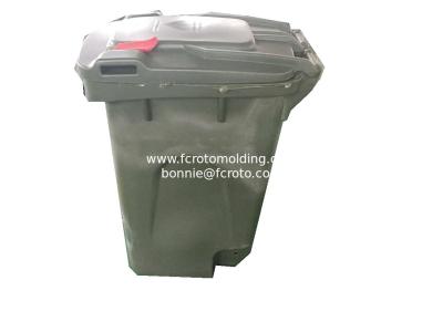 China Custom Aluminum Casting Rotational Molding Dustbin Mold for sale