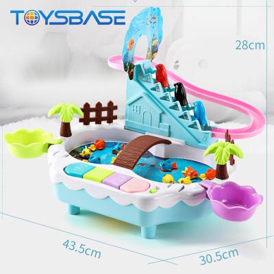 China Music 2 In 1 Multifunctional Plastic Interest Game Children Fishing Toy for sale