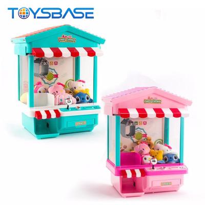 China Mini Entertainment Toy Dolls and Candy Crane Claw Machine Excavator Simulation Game Machine 73x32x79cm for sale