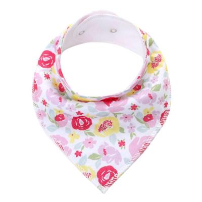 China Slabber Cloth Baby Bibs Triangle Scarf Cotton Bandana Newborn Antibacterial Absorbent Bib Babador Drip Bibs for sale