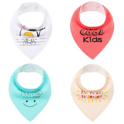 China Antibacterial Baby Bibs Amazon Cotton Baby Burp Burp Cloth Bandana Bibs Newborn Baby Boy Girl Toddler Infant Stuff for sale