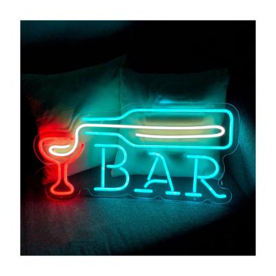 China Event& Party Dropshipping NO MOQ Fast Delivery Neon Letter Custom Acrylic Led Neon Sign For Living Room Decoration Vivid Led Neon Cable Sign for sale