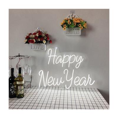 China Event& Party Drop Shipping CNS Fast Delivery Happy New Year Merry Christmas Custom Neon Led Sign for sale