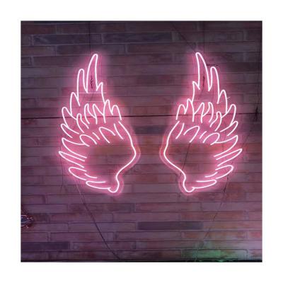 China Smart Control/Remote Control/Regular Switch OEM Neon Signs Drop Shipping Angel Wing Indoor Outdoor Neon Sign China Custom 3d Neon Sign Suppliers wings for sale