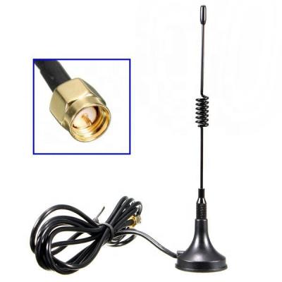 China External GSM/CDMA/PCS/3G/4G/WLAN Base Magnetic Antenna RG174 433MHz 5dBi Singal Booster Antenna for Radio for sale