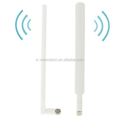 China Indoor 4G LTE Antenna For Huawei B593 4G LTE Router With SMA Male Connector White Color E-LTE-4 Length 190MM for sale