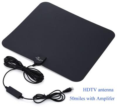 China 50miles Best High Gain Amplifier HD Digital Antenna 25dB DVB-T2 Outdoor TV Antenna for sale