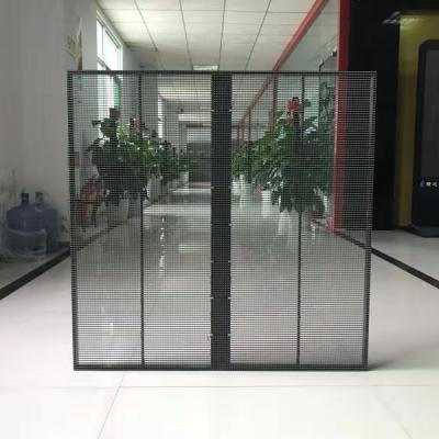 China New design p3.91-7.82 1000*1000mm video panel transparent stage wall indoor video led display for good price for sale