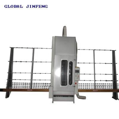 China JFP-2000 Hotels Vertical Glass Sandblaster Glass Sandblasting Machine For Glass With CE for sale