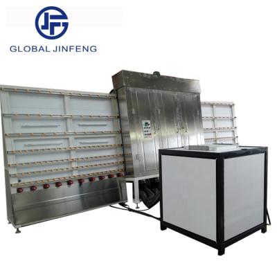 China Building Material Shops JFV-2000 CE Standard Deep Curing Vertical Low-E Glass Washing Machine With Drying Function for sale