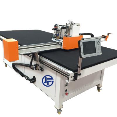 China Global building material stores success jinfeng stained glass painting machine Graving and drawing machine for sale