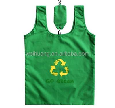 China Reusable Custom Logo Printing Folding Recycled Material RPET Bag Bag for sale