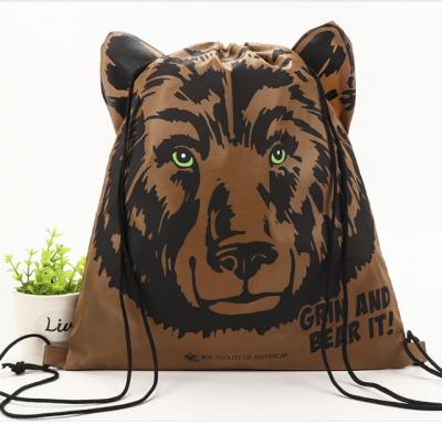 China 2022 hot sale reusable washable foldable fashionable animal print bags support print bag cow print bag for sale