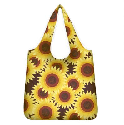 China 2020 reusable eco bag fashionable foldable sublimation printing for sale