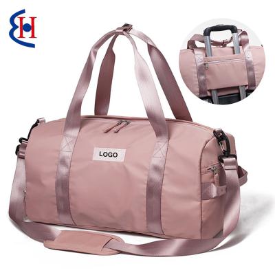 China Custom Made Man Unisex Waterproof Ripstop Nylon Sports Gym Luggage Travel Bags for sale