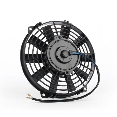 China Universal Good Prices Plastic Blade DC 12v 9 Inch Axial Vehicle Fans for sale