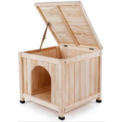 China Small Windproof Indoor Wooden Waterproof Pet House for sale