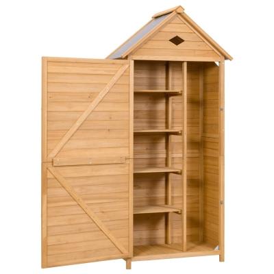 China Eco-freindly MSH-F023 Solid High Quality Garden Shed Wooden Outdoor Storage Shed for sale