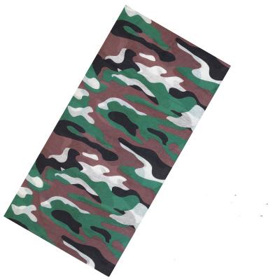 China Yoga Multi-Function Sports Headband Stretch Seamless Casual Headband Fishing Main Mask Magic Scarf Wrap Wristband Camouflage for sale