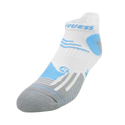 China Low Cut Cotton Unisex Breathable Mesh Cushioned Running Ventilation Sports Ankle Athletic Socks Knocks For Basketball Running Badminton for sale