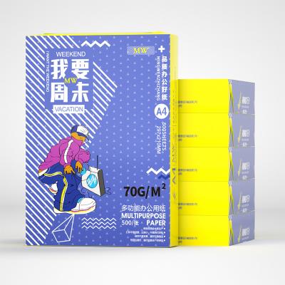 China Wholesale A4 70gsm 75gsm 80gsm/Multi A4 Papers Office de Papel Resma A4 75g for sale