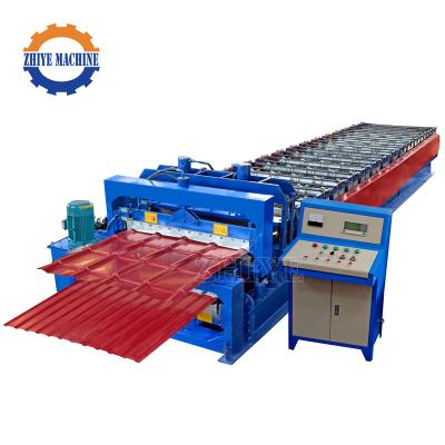 China Double Screen+Button Touching Cold Layer Forming Machine Sheet Roll Forming Machine Cold Rolling Forming Machine for sale